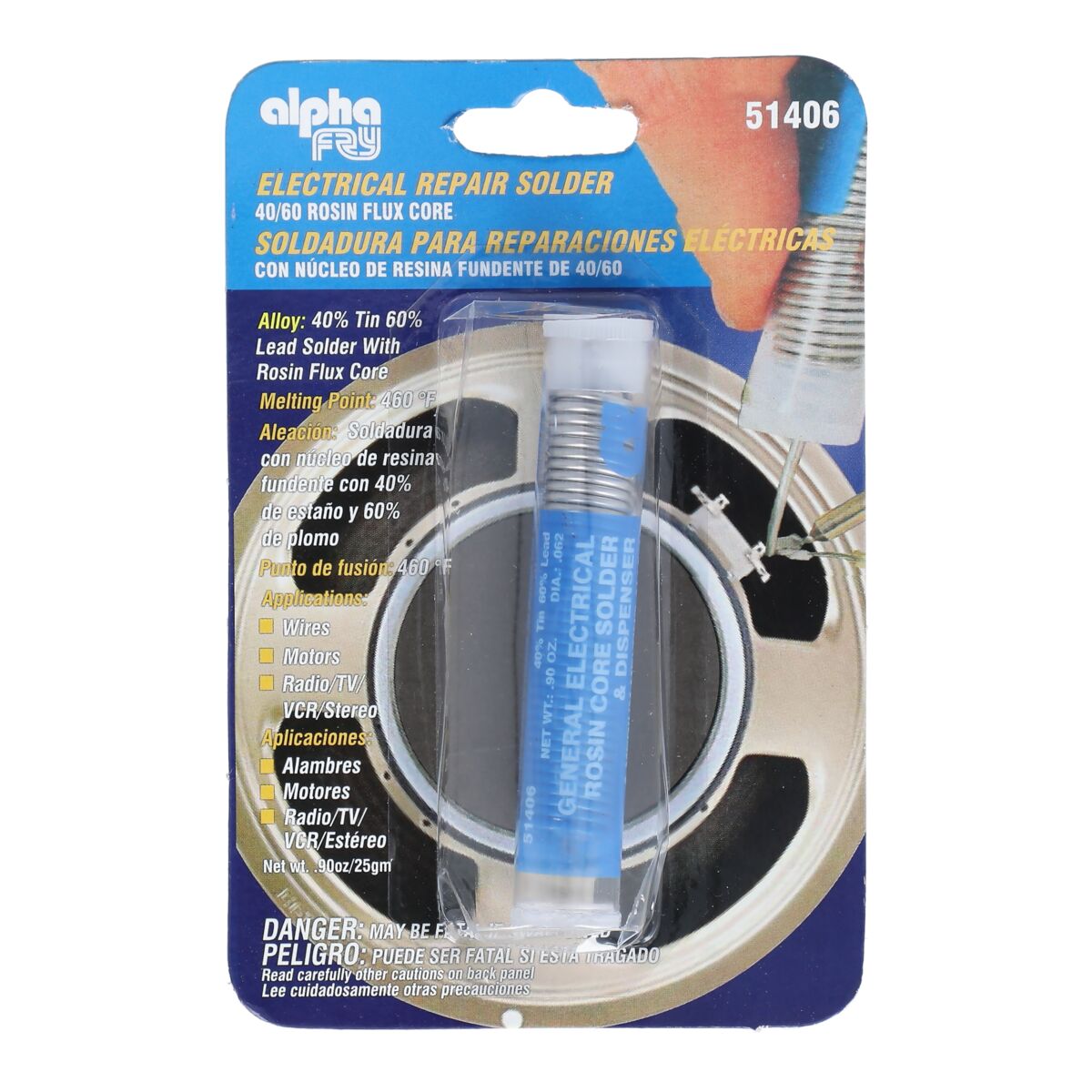 Alpha Fry Electrical Repair Rosin Flux Core Soldering Wire ALPHA FRY